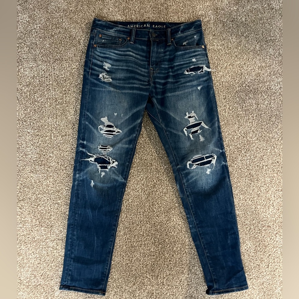 American Eagle Mens Airflex+ temp technology jeans